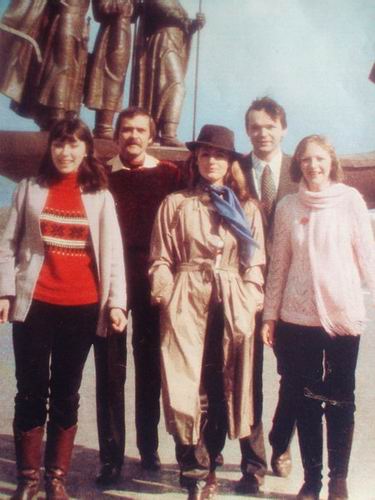 Ирина Мельник, Иван Миколайчук, Людмила Ефименко, Александр Денисенко, 
Татьяна Антонова на 17 кинофестивале в Киеве_Фото_Актеры советского и российского кино